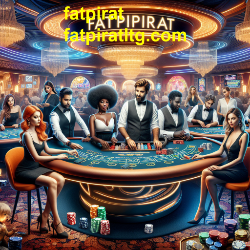 A Emoção do Cassino ao Vivo no Fatpirat